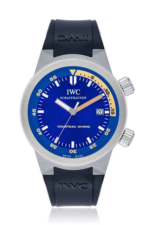 iwc jacques cousteau divers watch.